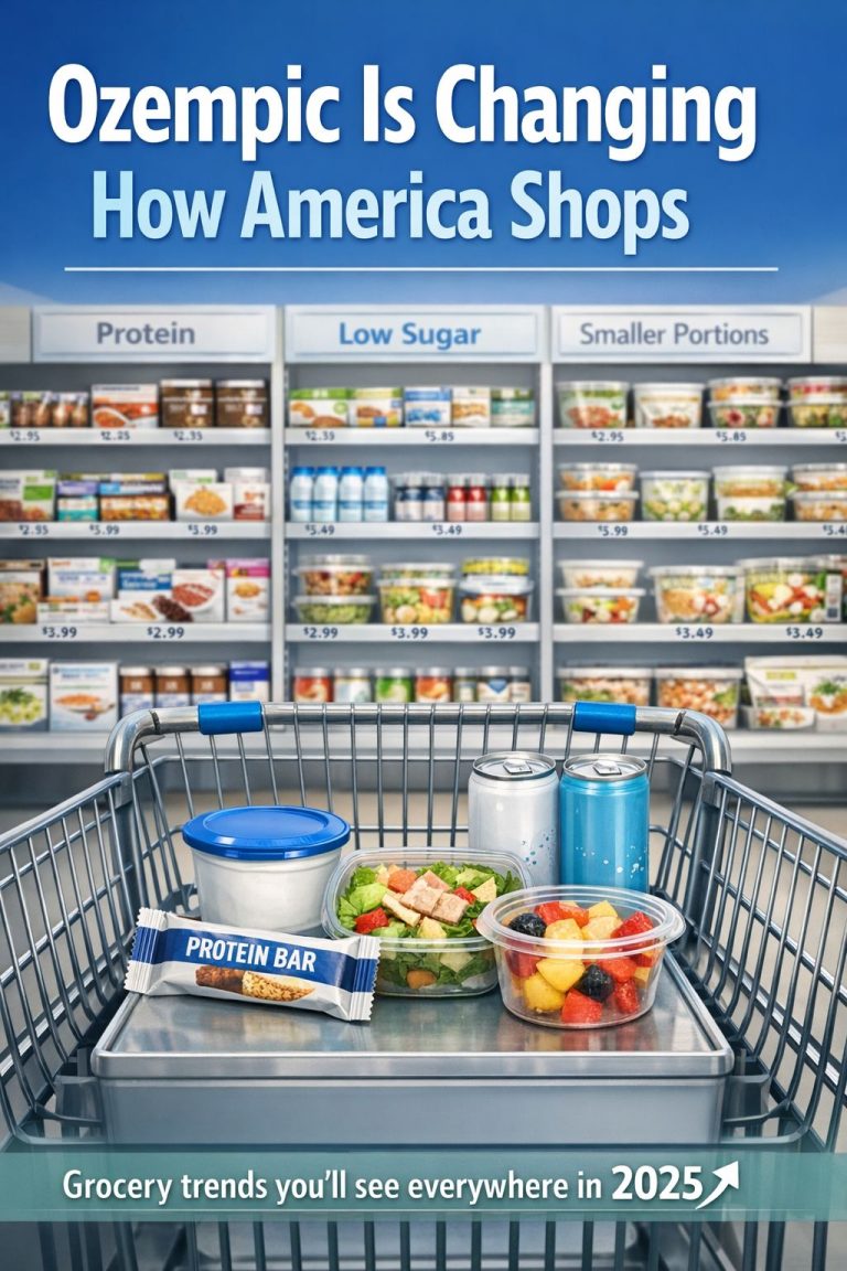 How GLP-1 Weight Loss Drugs Are Reshaping Grocery Aisles: The Ozempic Shopping Revolution in 2025