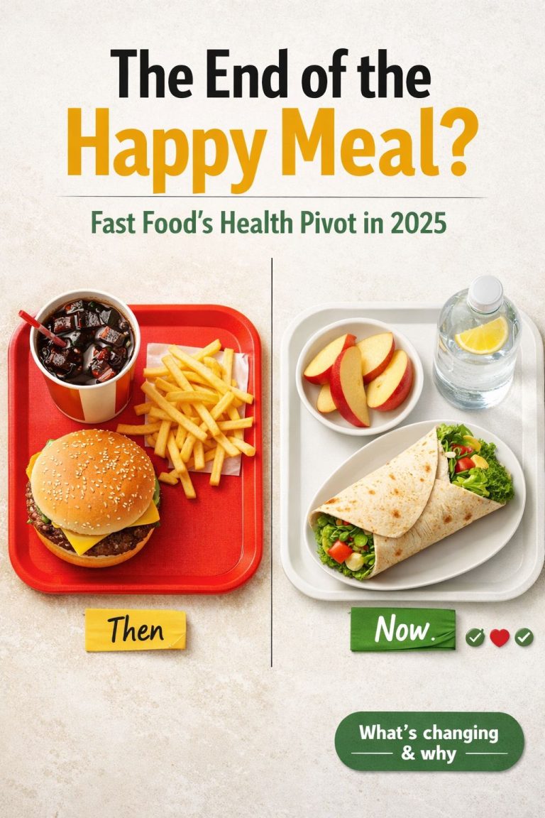 The Death of the ‘Happy Meal’? How Fast Food is Pivoting for a Healthier America in 2025