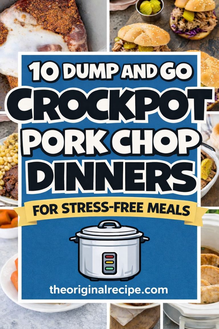 10 Dump and Go Crockpot Pork Chop Dinners That Are Stupid Simple