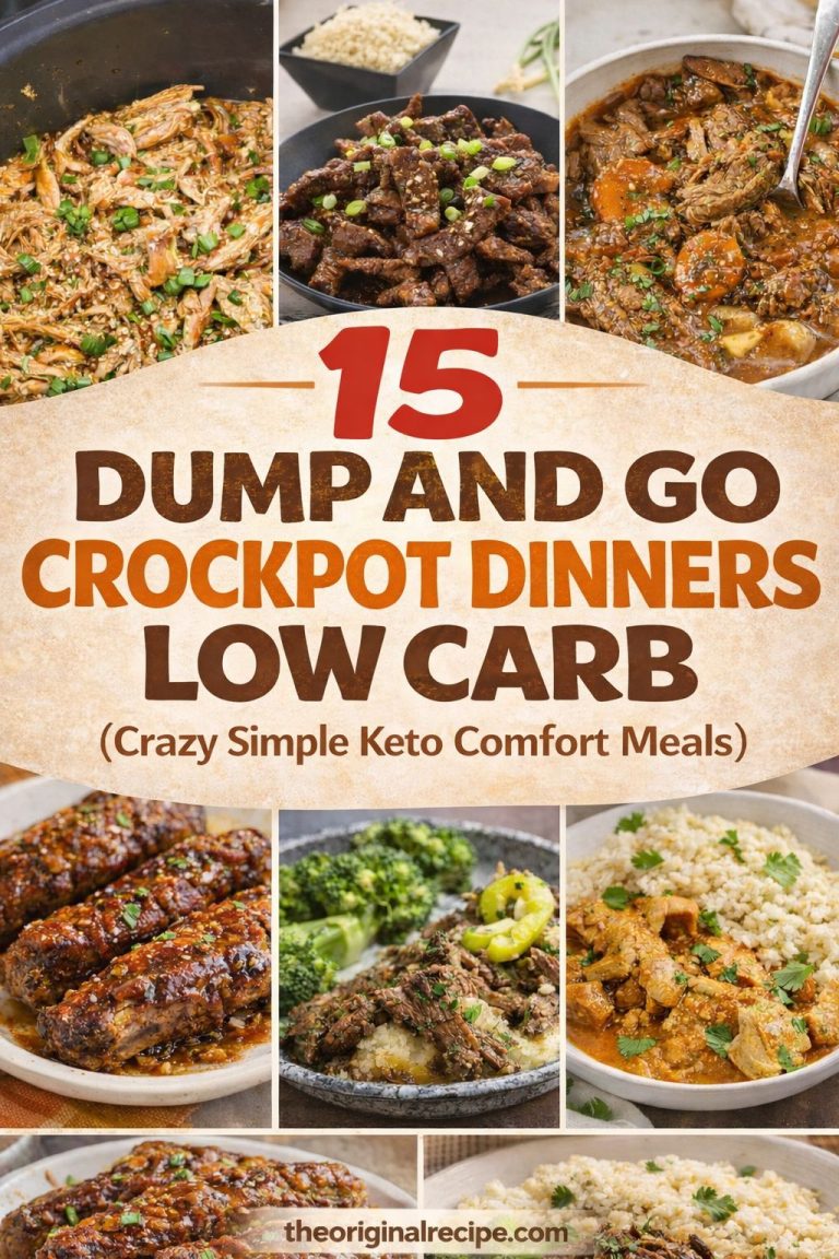 15 Low Carb Dump and Go Crockpot Dinners for Keto and Beyond