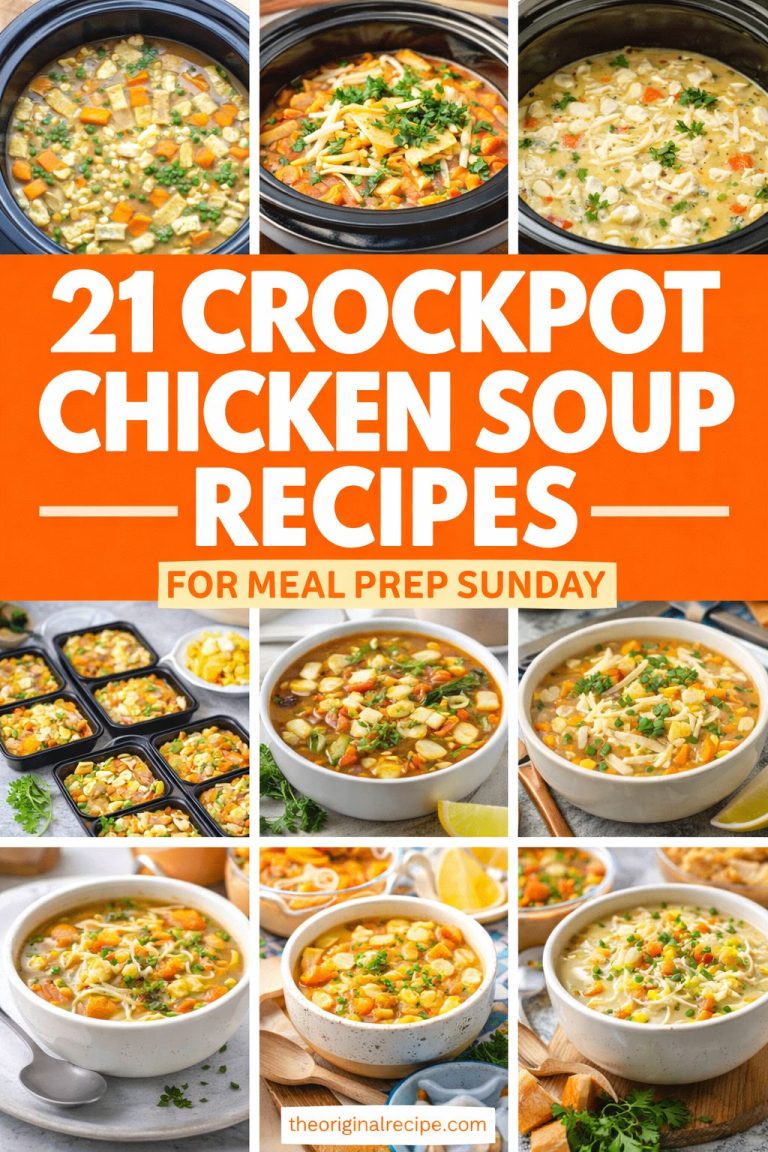 21 Crockpot Chicken Soup Recipes for Easy Slow Cooker Dinners All Week