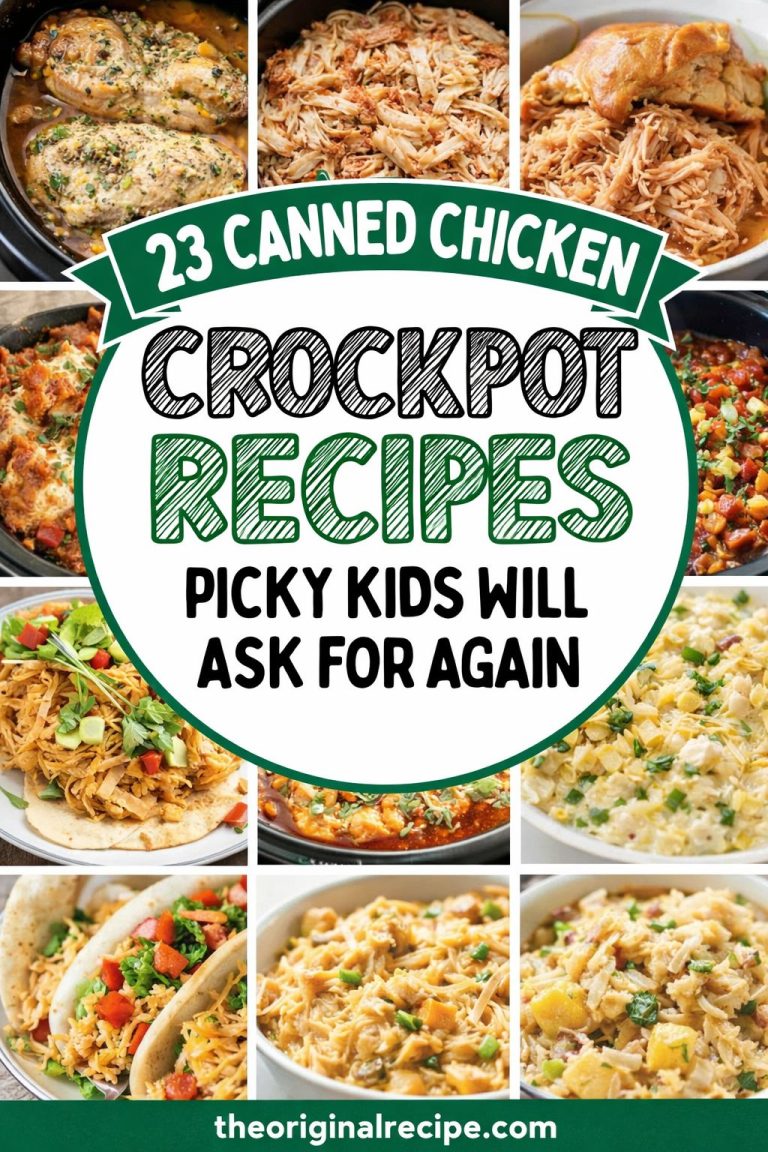 23+ Easy Canned Chicken Crockpot Recipes for Quick Dinners, Lazy Nights, and Everything In Between