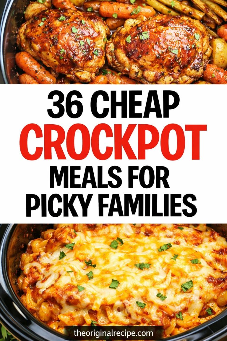 36 Best Cheap Crockpot Recipes (Easy, Budget Friendly Slow Cooker Meals)