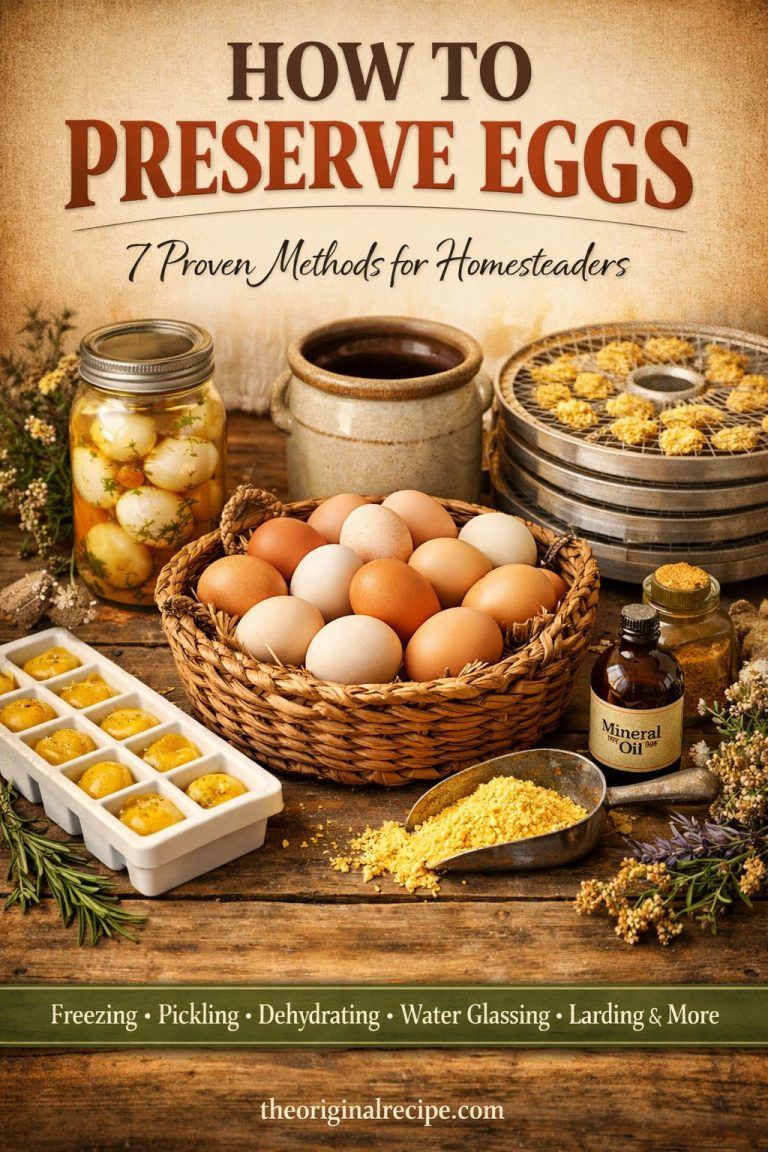 How To Preserve Eggs: 7 Proven Methods That Keep Eggs Fresh For Months Without Refrigeration