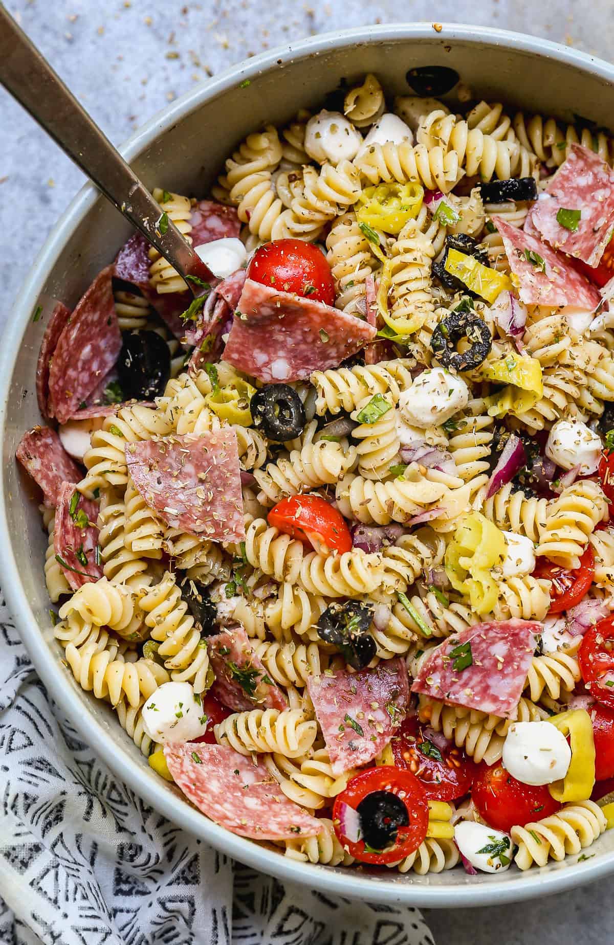 Italian Pasta Salad Tastes Better from Scratch