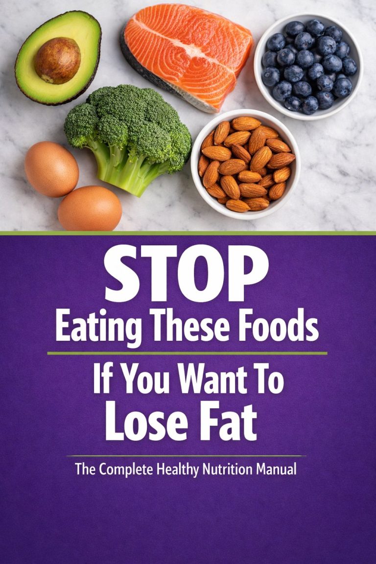Stop Eating Your Way to Poor Health: A Practical Nutrition Manual for Real Fat Loss