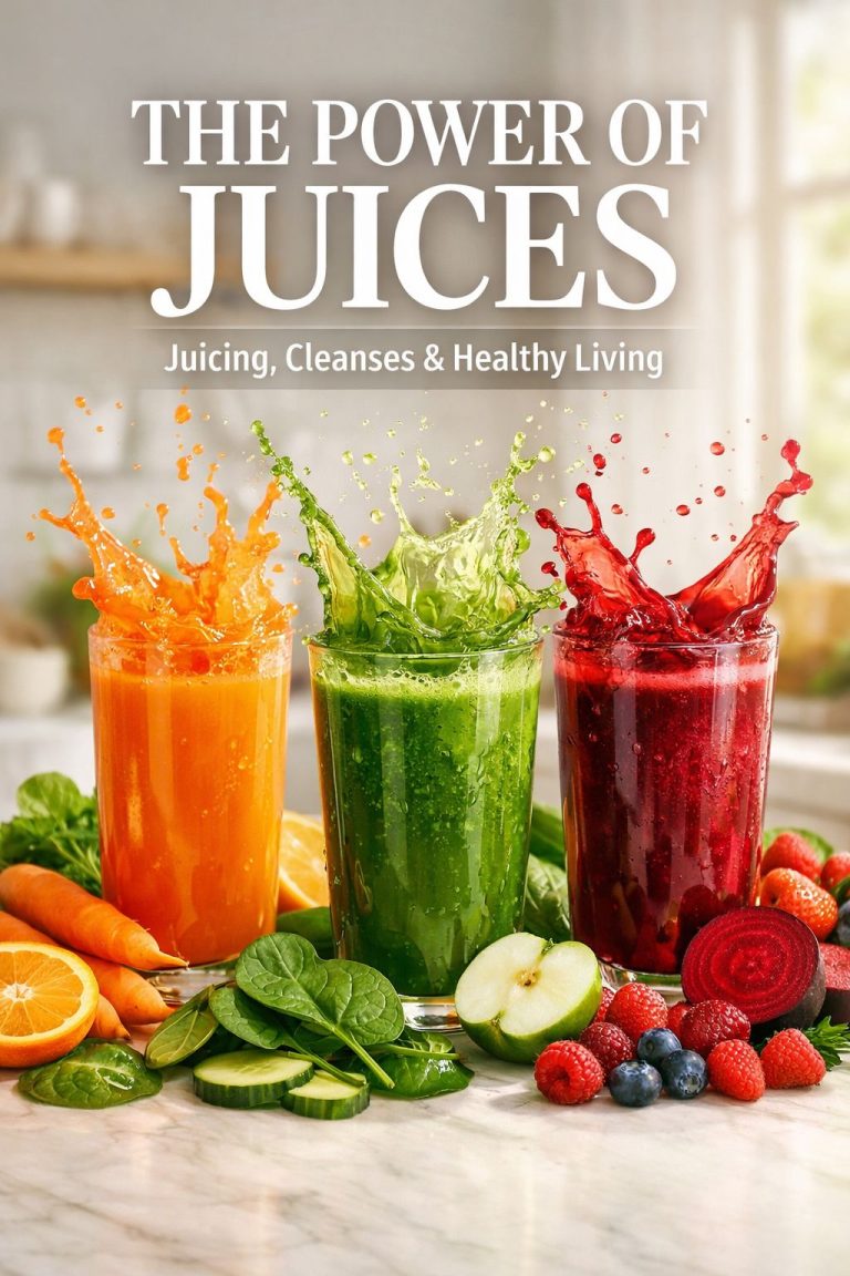 The Power of Juices: Complete Guide to Juicing, Cleanses, and Healthy Living