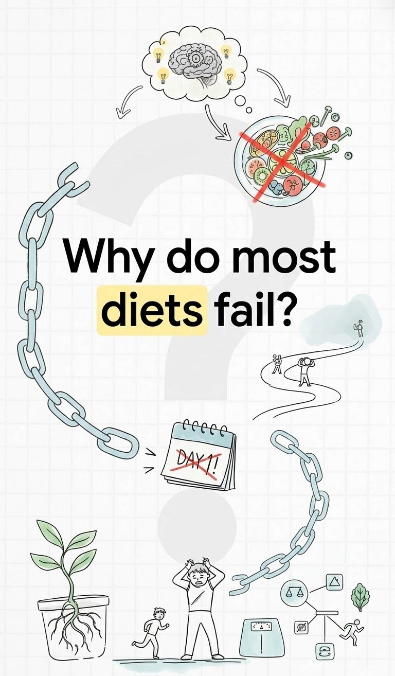Episode 5: Why Diets Keep Failing You (And the One Habit Shift That Actually Fixes It)