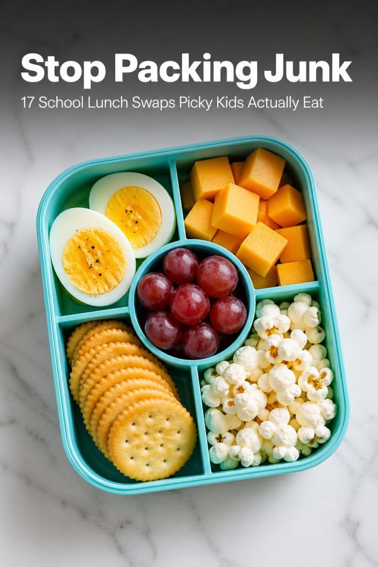 What to Pack for School Lunch Instead of Junk Food