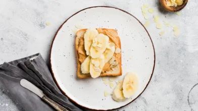 Banana Almond Toast