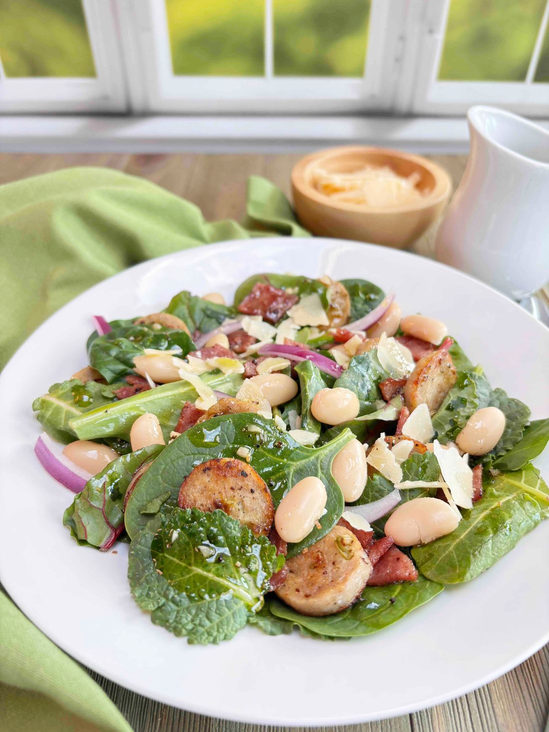 Beans and Greens Salad
