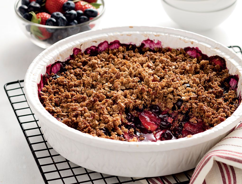 Mixed Berry Crisp