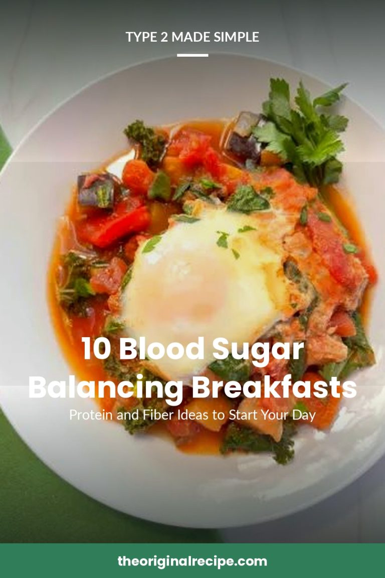 Blood Sugar Balancing Breakfast