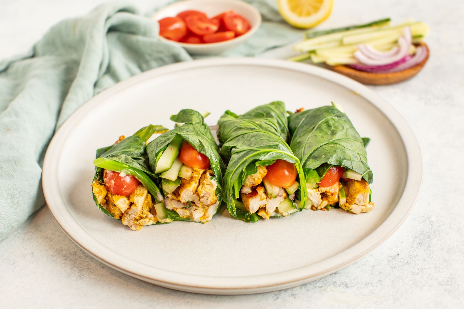 Slow Cooker Chicken Shawarma