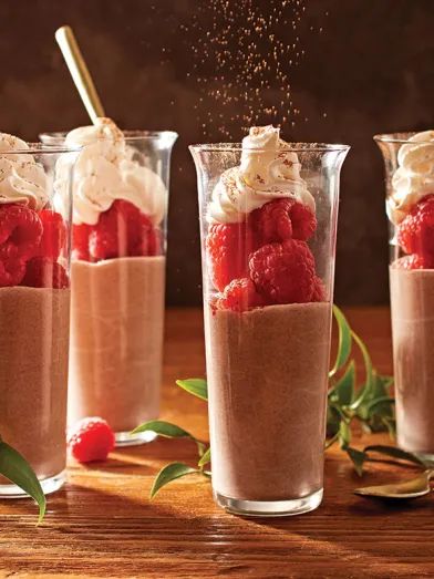 A protein-rich Greek yogurt dessert