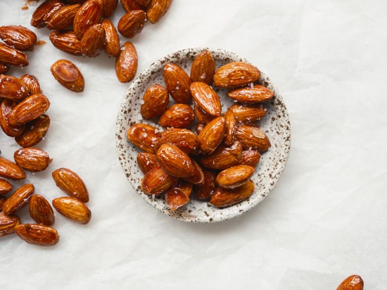 Honey Cinnamon Almonds