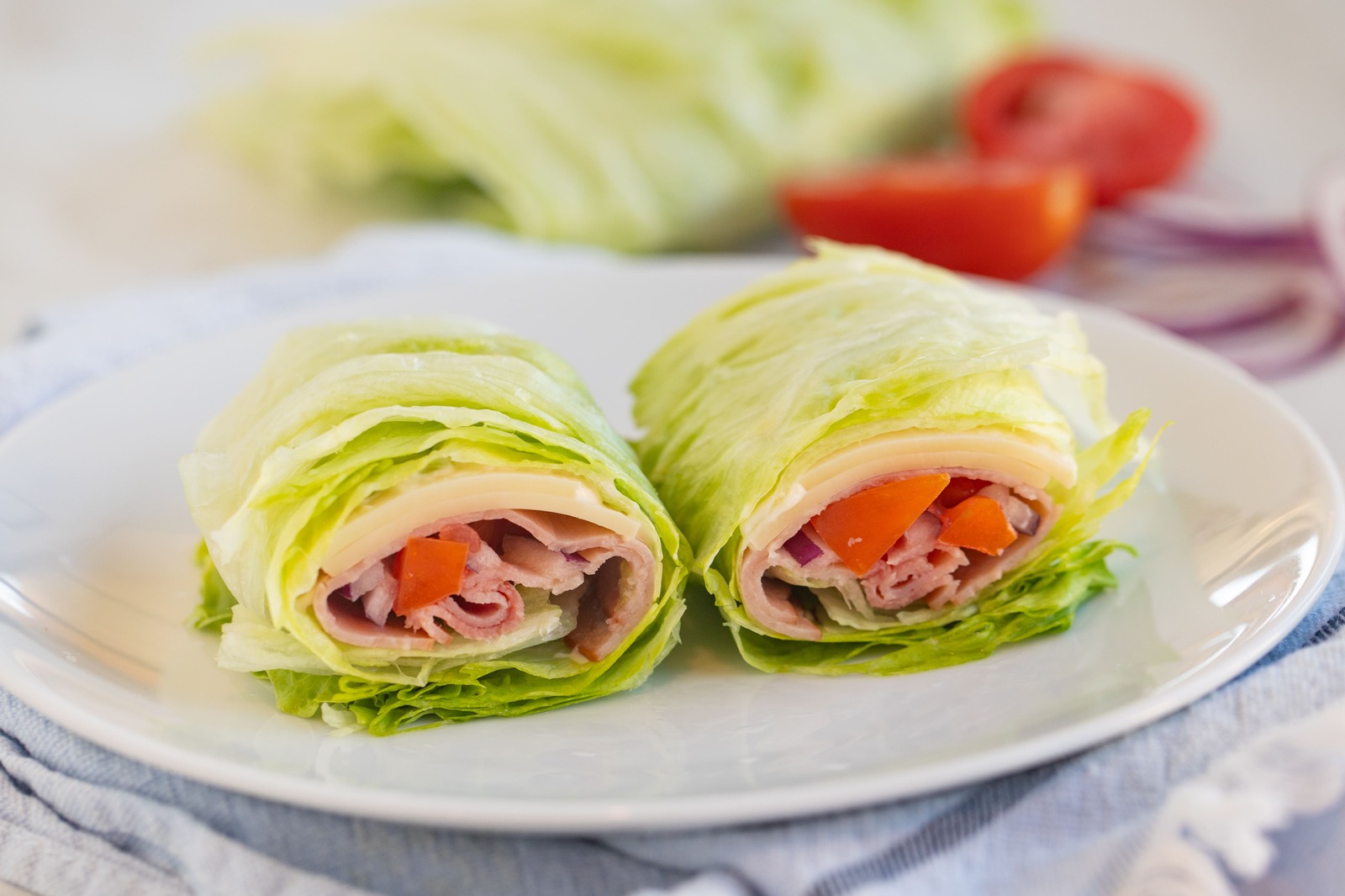 Iceberg Ham Wraps