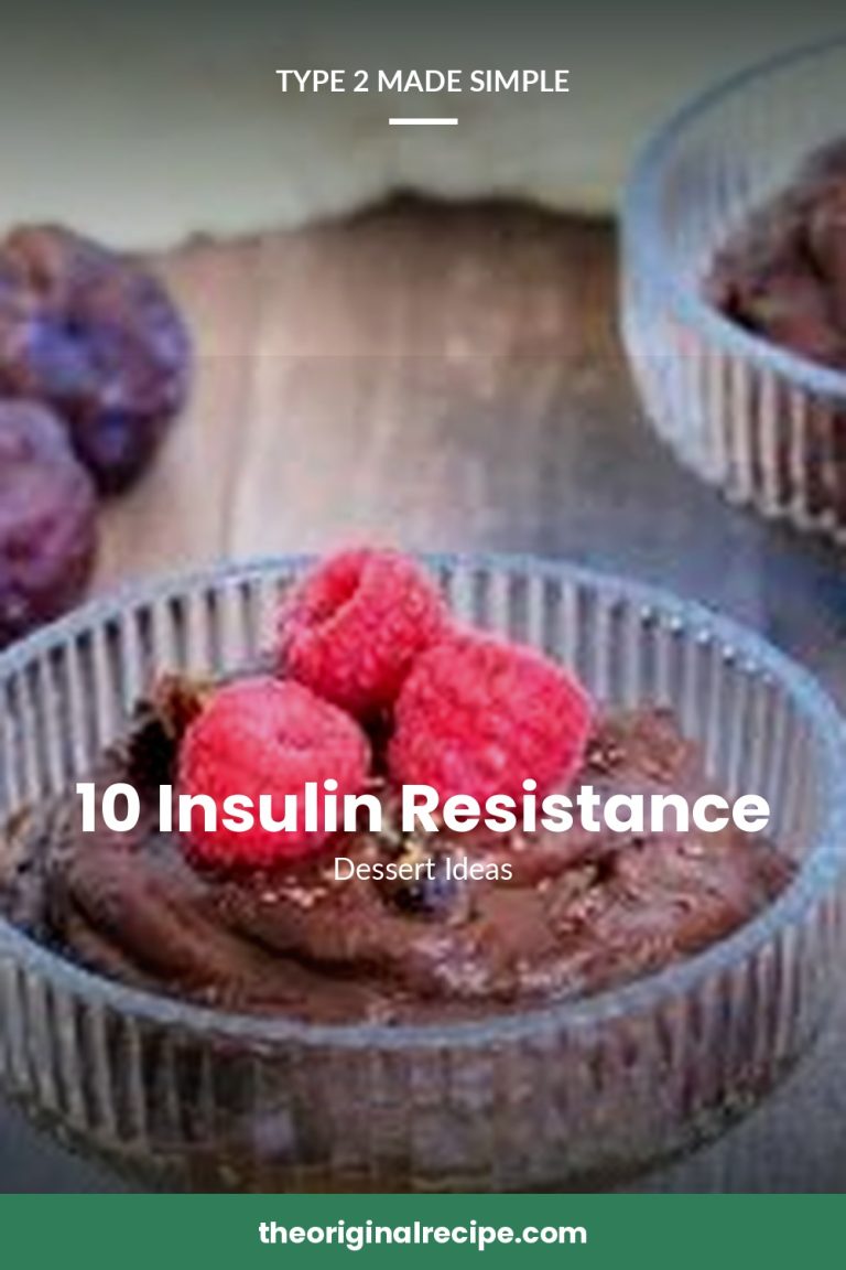 10 insulin resistance dessert ideas