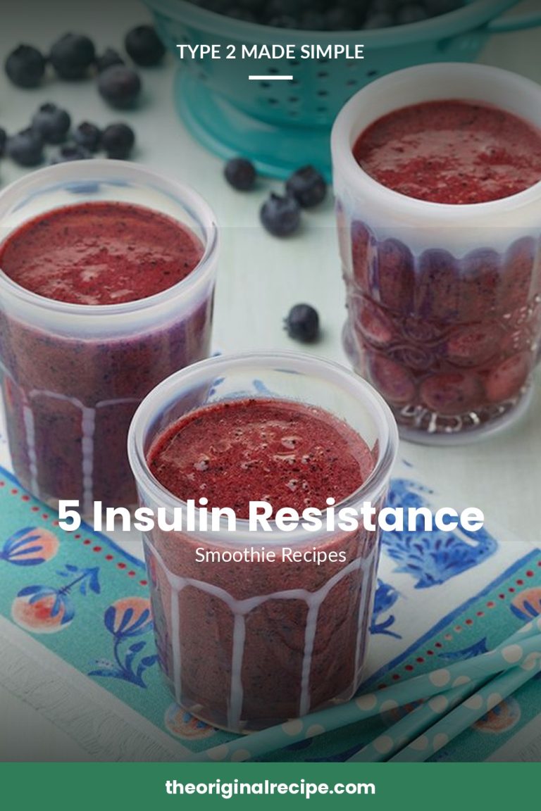 5 insulin resistance smoothie recipes