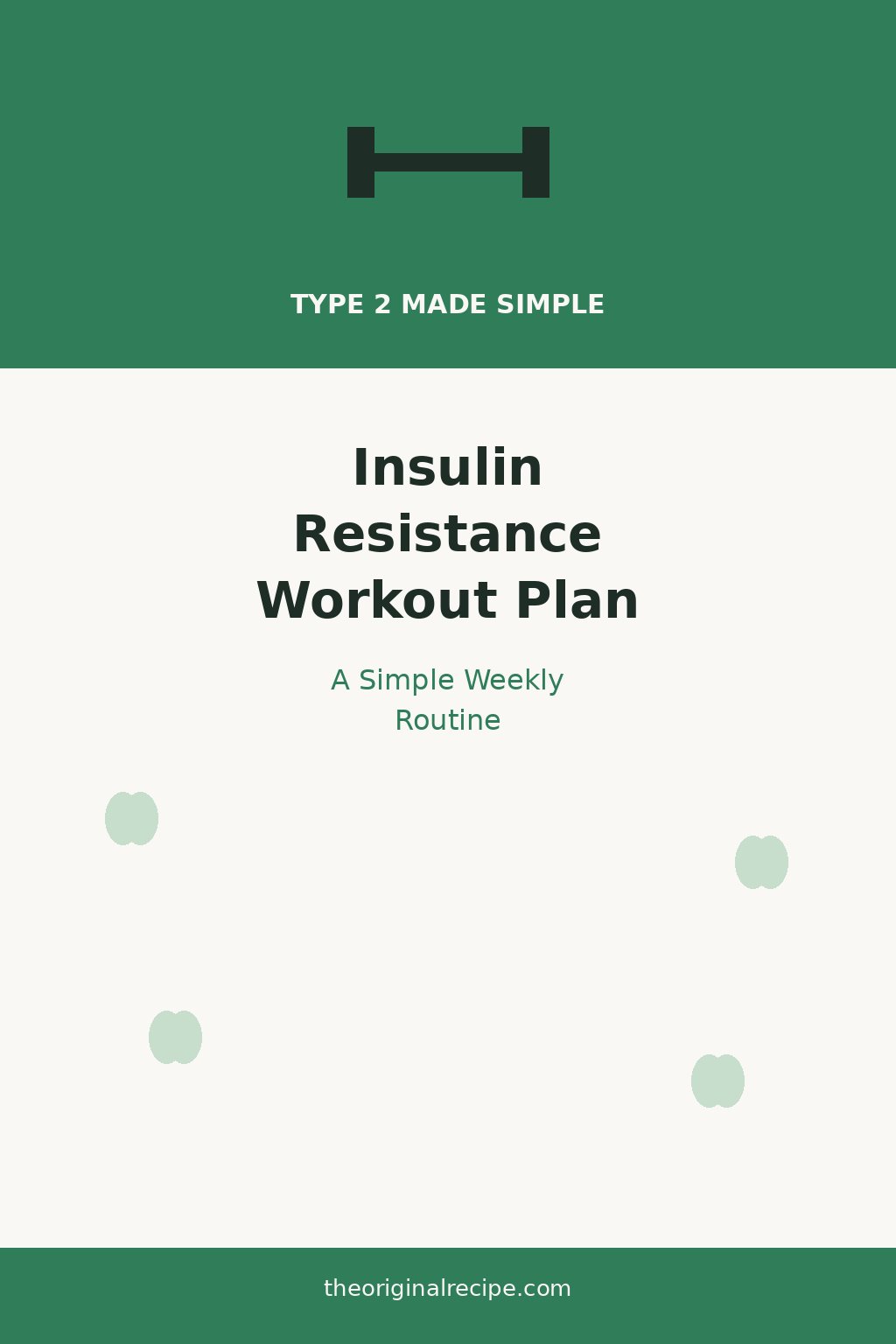 Insulin resistance workout plan, simple weekly routine