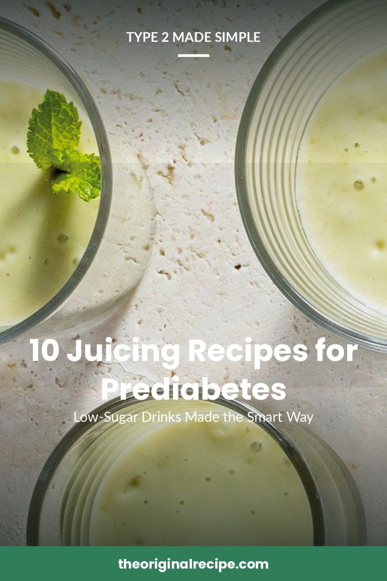 10 Juicing Recipes for Prediabetes
