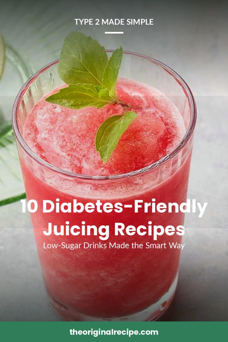 10 Diabetes-Friendly Juicing Recipes