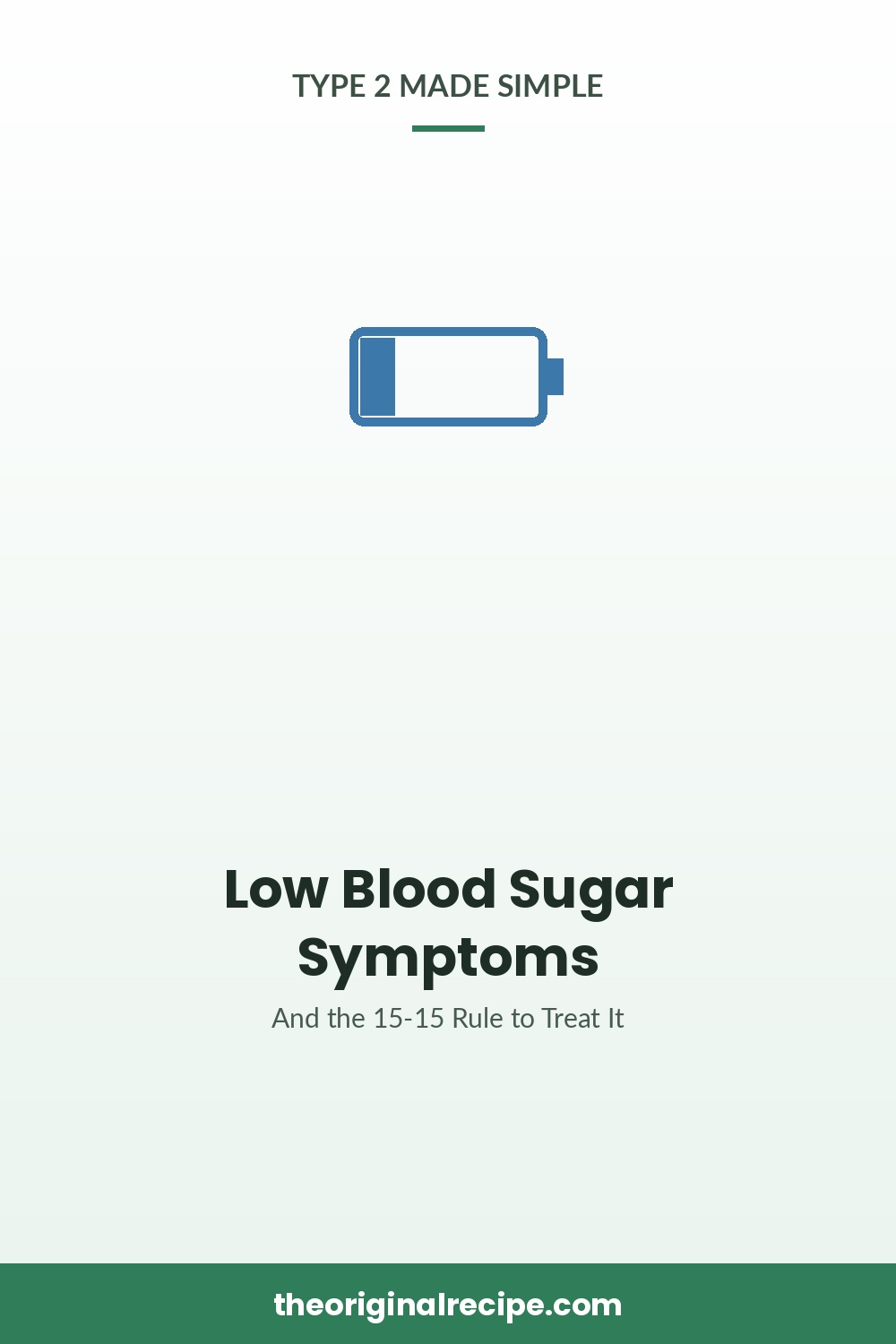 Low Blood Sugar Symptoms