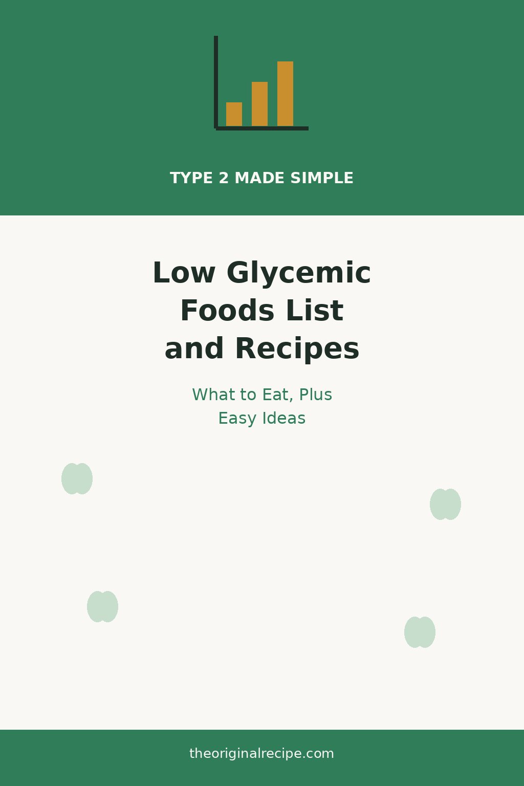 Low glycemic foods list and recipes