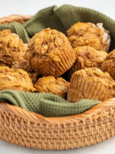 Pumpkin Banana Muffins